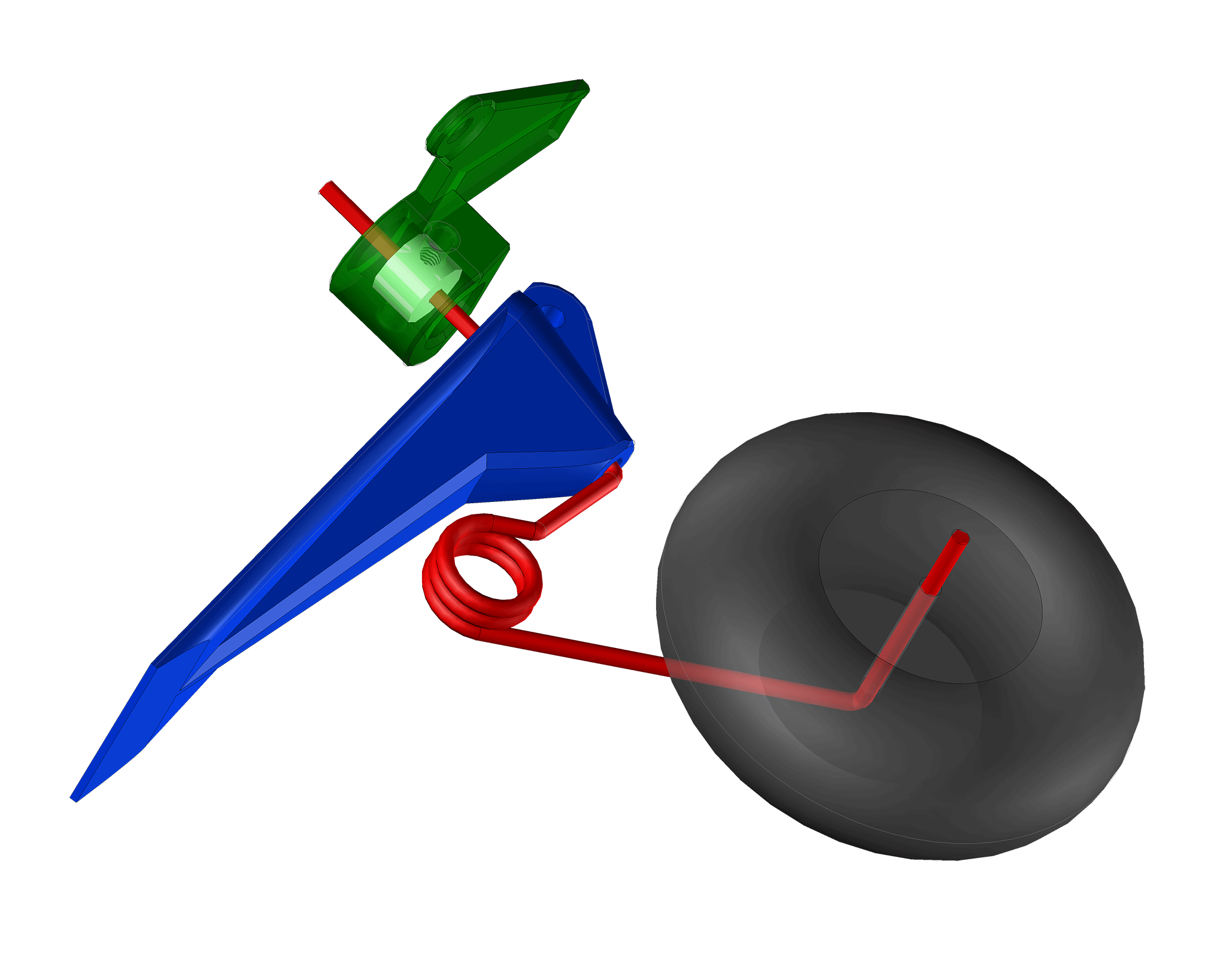 Funcub - Support roulette arrière